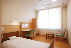 南豊田病院の病室